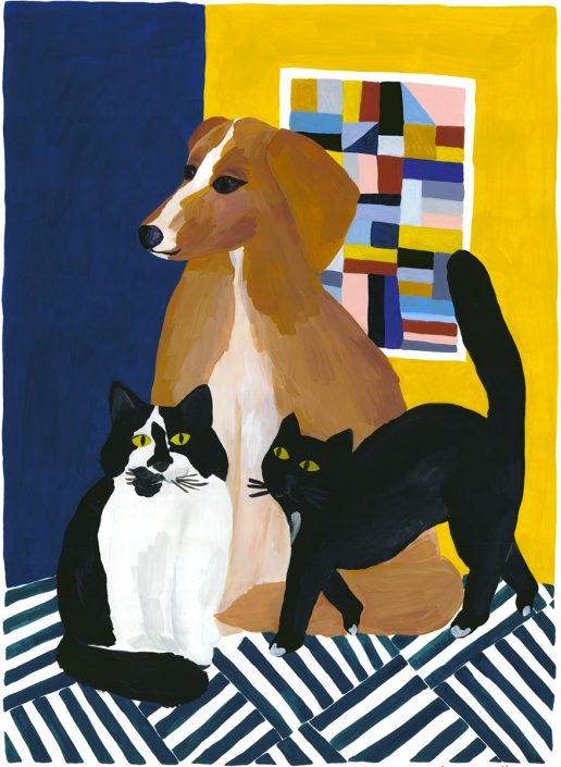 lea-maupetit-yellow-animals